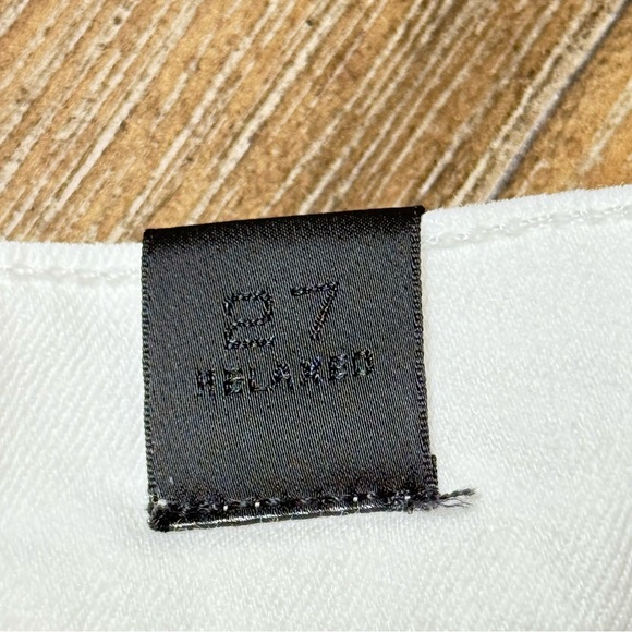 Vince Mason Relaxed Rolled Cuff white Jean Size 27 - Picture 8 of 11